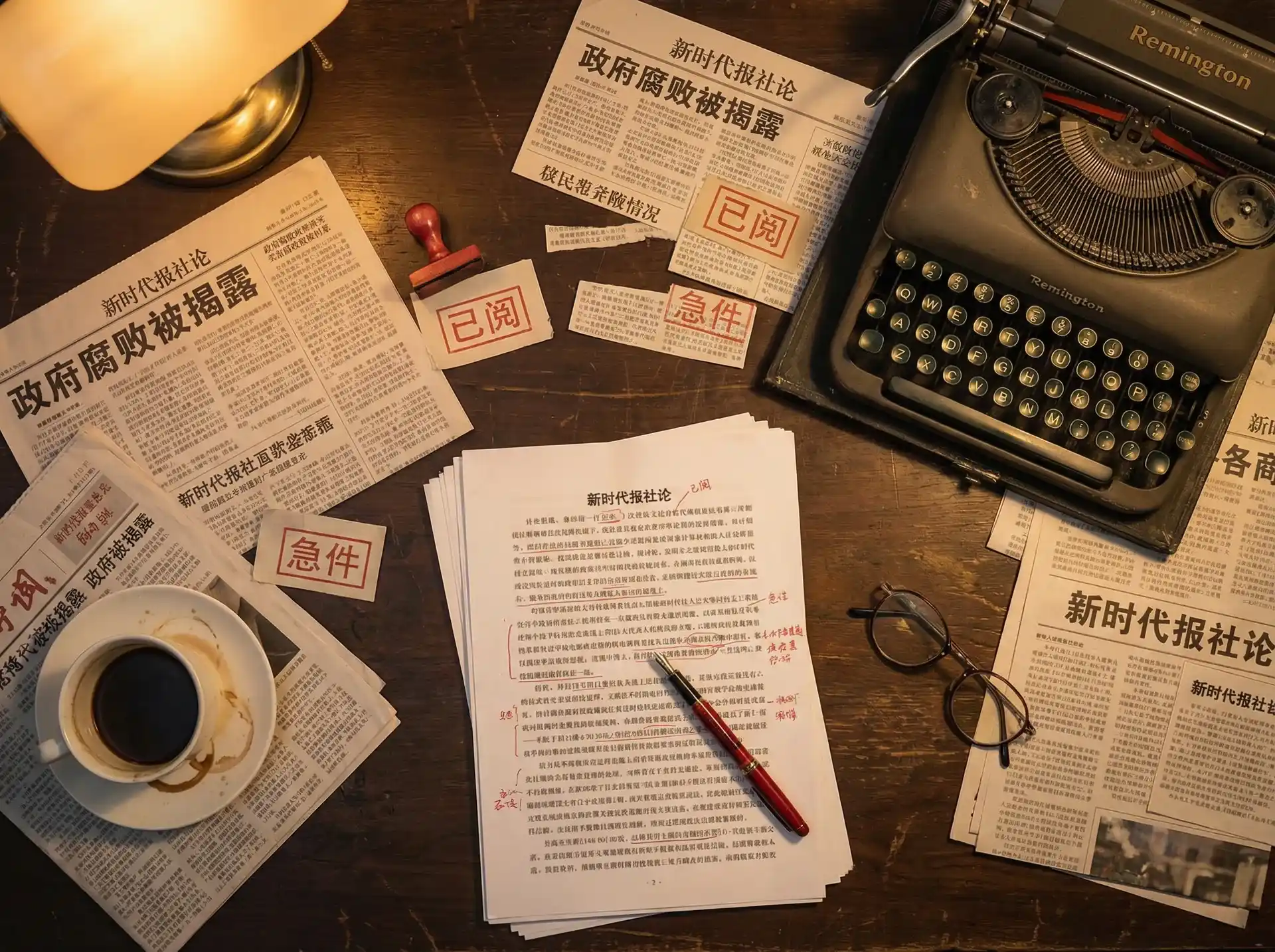 91小视频 - 报社编辑部工作场景